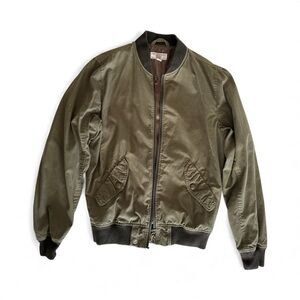 Olive Men's Bomber Jacket